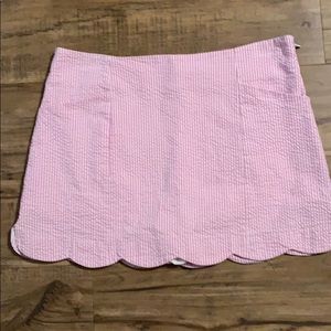 Lilly Pulitzer Pink Mini Skirt